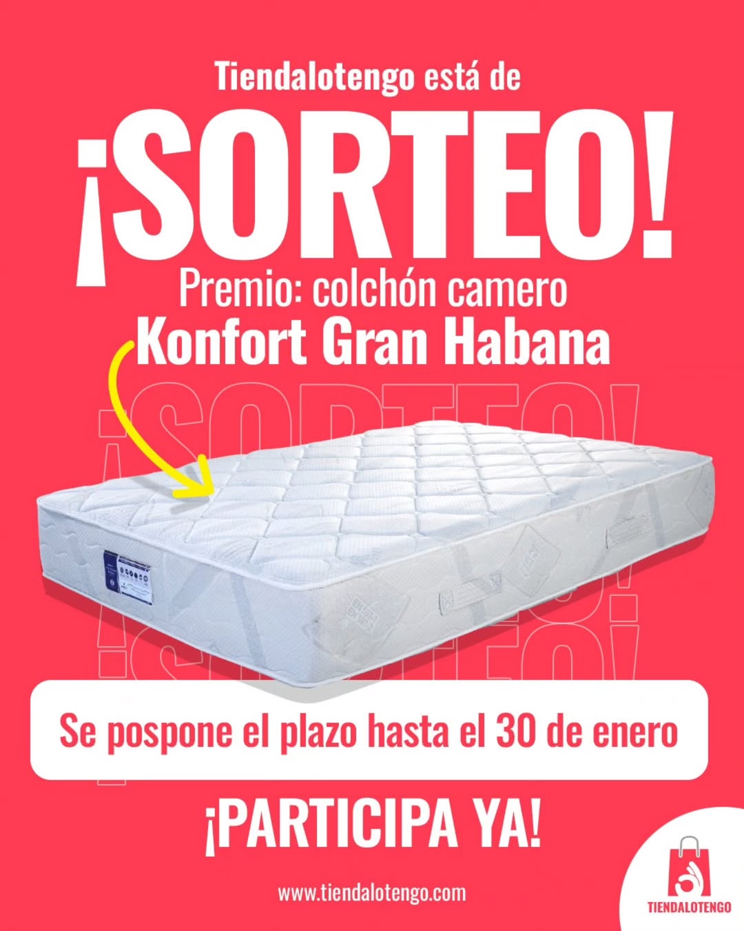 Imagen de #Sorteo 📢I Nuevo plazo de cierre‼️

💯💬 A solici