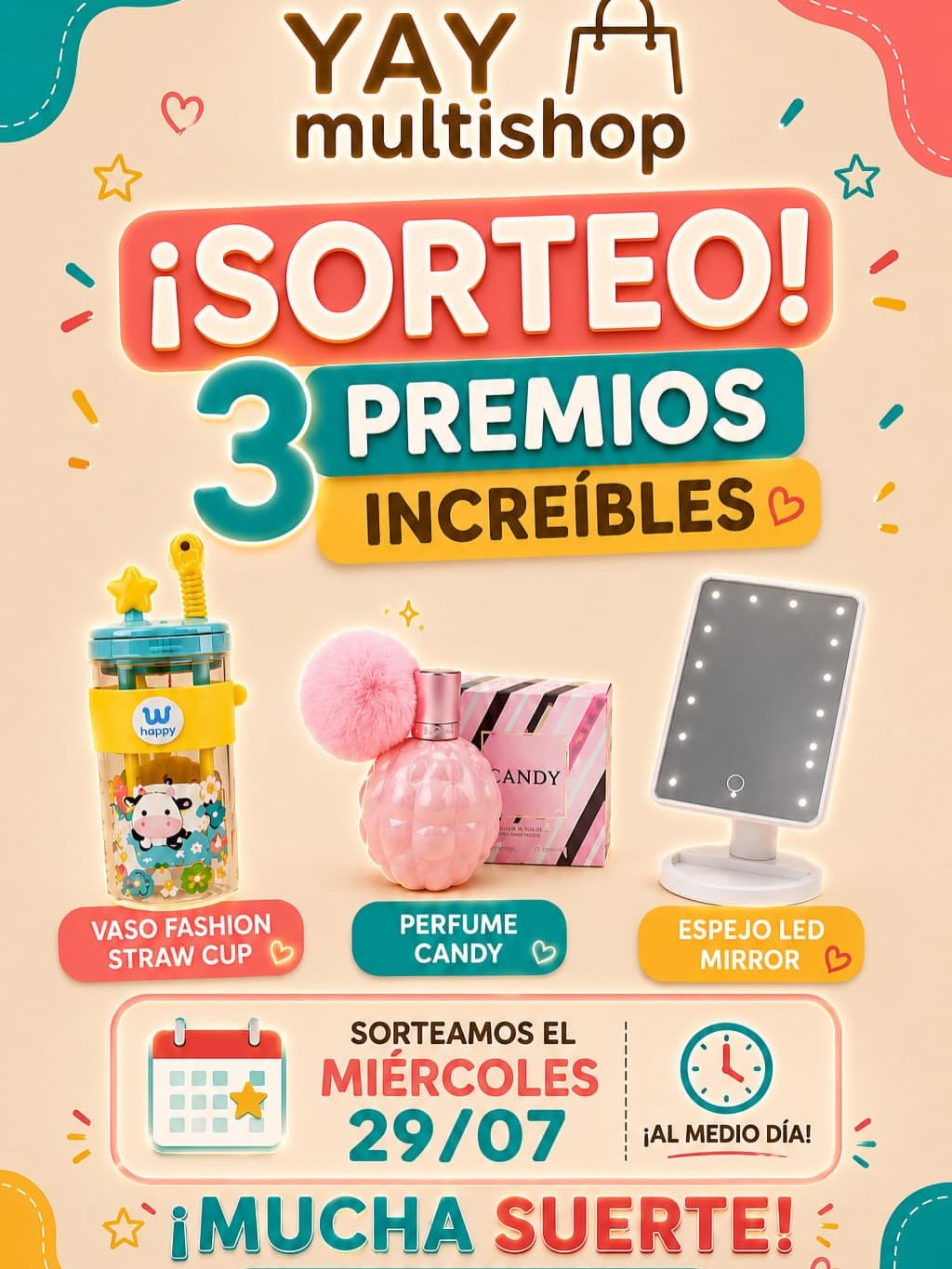 Imagen de ¡NOS VOLVIMOS LOCOS!??🎉 SIII!🤪🤪

¿Otro sorteo? 