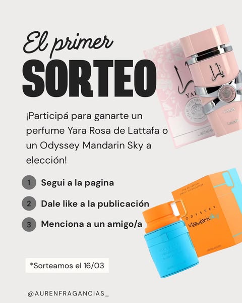Imagen de ✨ ¡ATENCIÓN AMANTES DE LOS PERFUMES! ✨

En Auren Fraga