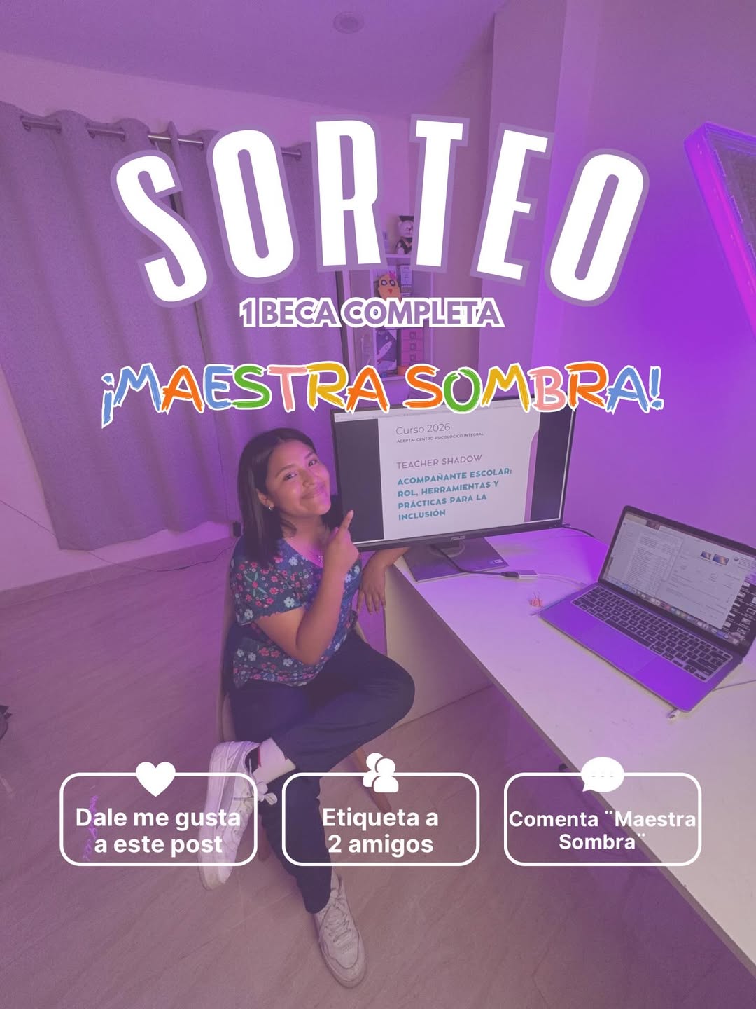 Imagen de 🎉 ¡SORTEO! 🎉
Junto a @acepta_capacitaciones estamos r