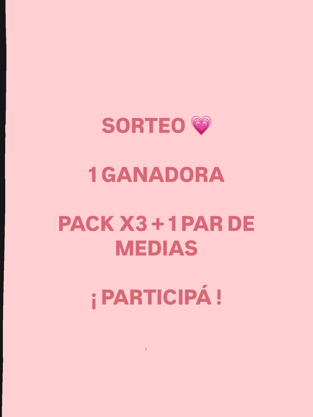 Imagen de 🎀 ¡SORTEO EXPRESS! 🎀

¡Quiero regalarte un mimo! �