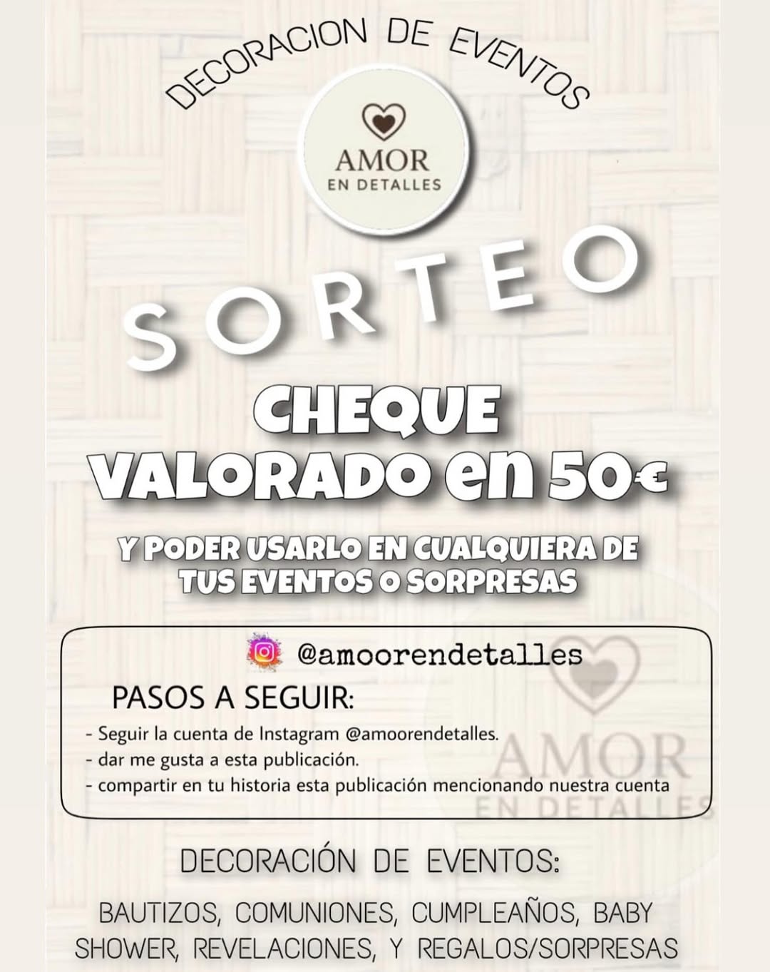 Imagen de 🎁 ¡SORTEO ESPECIAL: CELEBRA CON NOSOTROS! 🎁

En Amor 