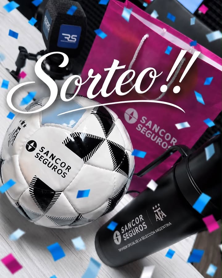 Imagen de ⚽🎁 ¡GANATE LA PELOTA Y EL TERMO DE SANCOR SEGUROS PARA