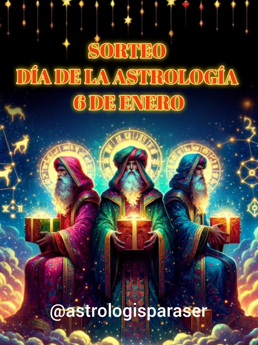 Imagen de ✨👑 SORTEO REYES & DÍA DE LA ASTROLOGÍA 👑✨
Este 6