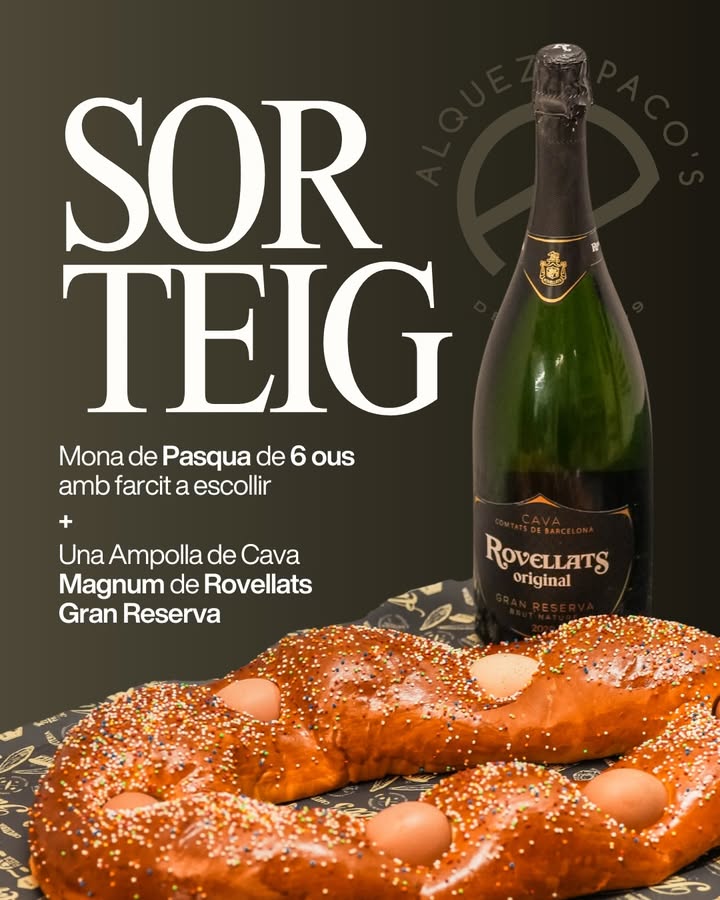 Imagen de SORTEIG ESPECIAL PASQUA🐣🥚

Comença una de les èpoque