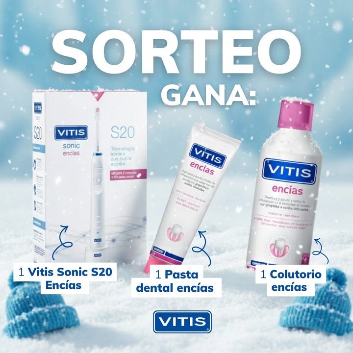 Imagen de ❄️ ¡ESTAMOS DE SORTEO! ❄️
Mima tus encías esta tem