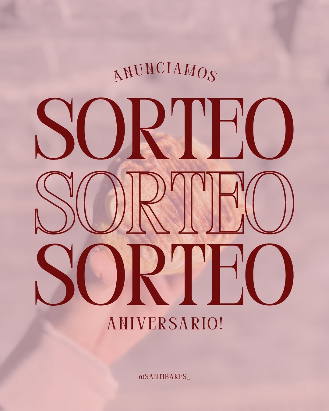 Imagen de ¡SORTEO ANIVERSARIO! 🩷

Este miércoles Santi Bakes cump
