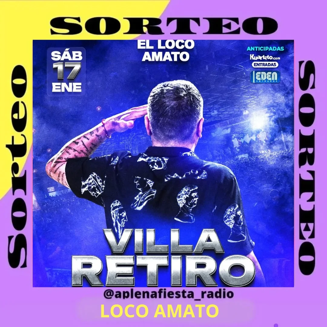 Imagen de FINDE DE SORTEOS 💯😎
-
PREMIO: ENTRADAS DOBLES @ellocoa