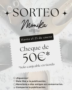 Imagen de 🎉 ¡SORTEO! 🎉

¿Quieres ganar un cheque de 50 € par
