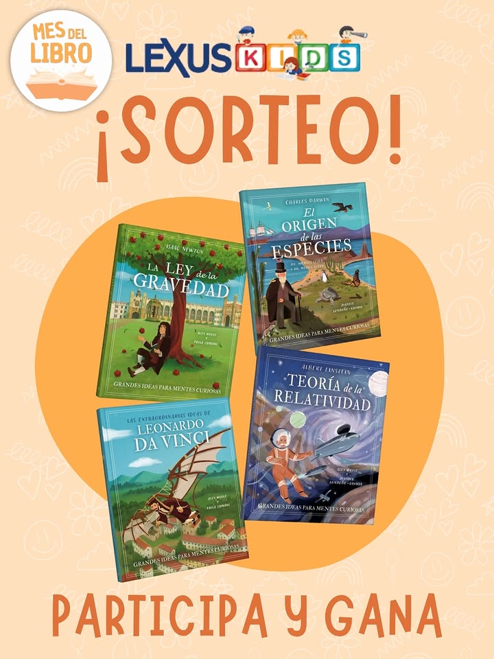 Imagen de 🎉✨ ¡MES DEL LIBRO + SORTEO! ✨🎉

En LEXUS KIDS cel