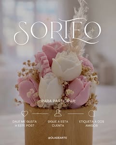 Imagen de 🎁 SORTEO DÍA DE LA MADRE🎁
Gana este ramo de velas art