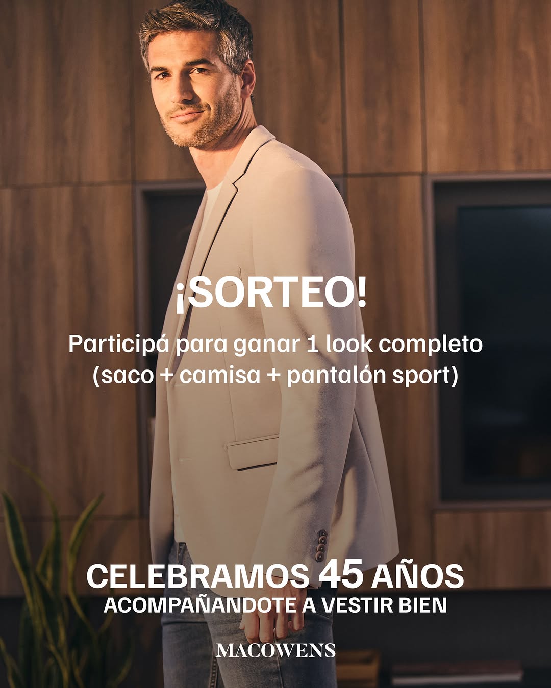 Imagen de SORTEO | 45 años Macowens 🎂🎉 ​⁣
⁣
Participá pa