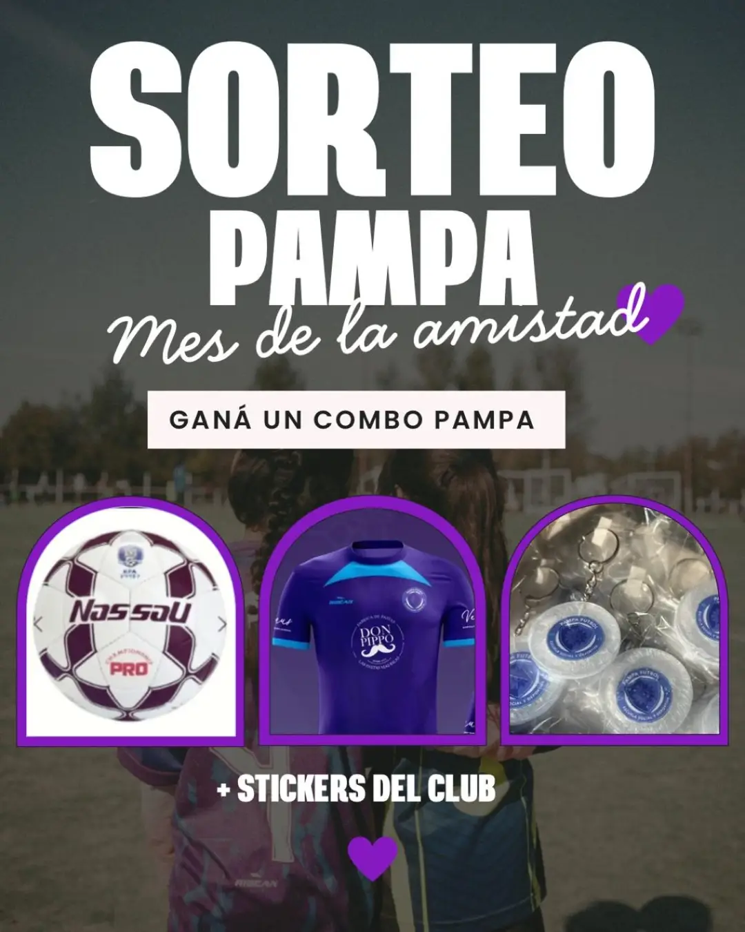 Imagen de Si hay deporte hay amistad 🫂

Queremos celebrar con vos e