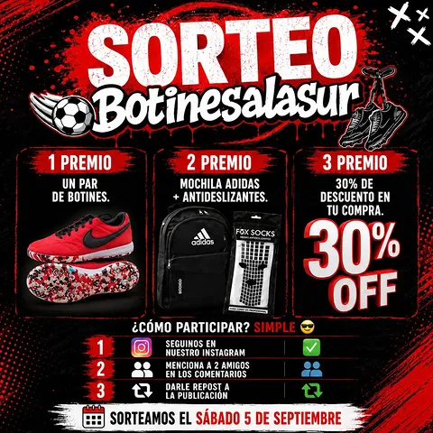 Imagen de 🎁🎉 ¡SORTEO EN MARCHA! 🎁🎉

Dale like y en tres s