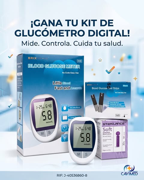 Imagen de 🎁 ¡GANA UN KIT DE GLUCÓMETRO DIGITAL! 🩸

Queremos ag