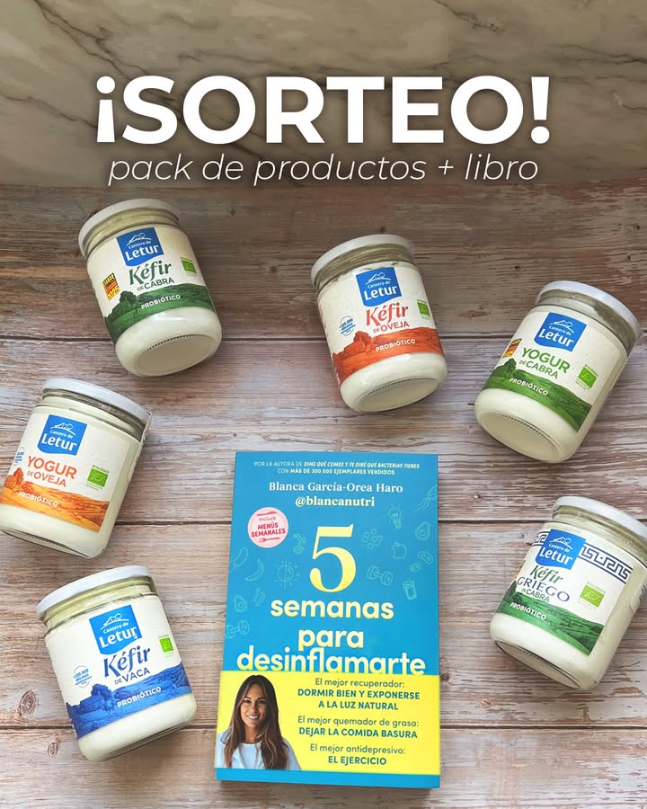 Imagen de ¡SORTEO!
Nos unimos @blancanutri y @canteroletur para traer