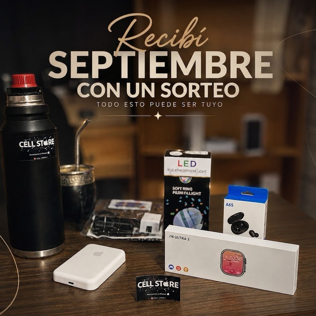 Imagen de 🎉 ¡GRAN SORTEO DE SEPTIEMBRE! 🎉
Para arrancar el mes 