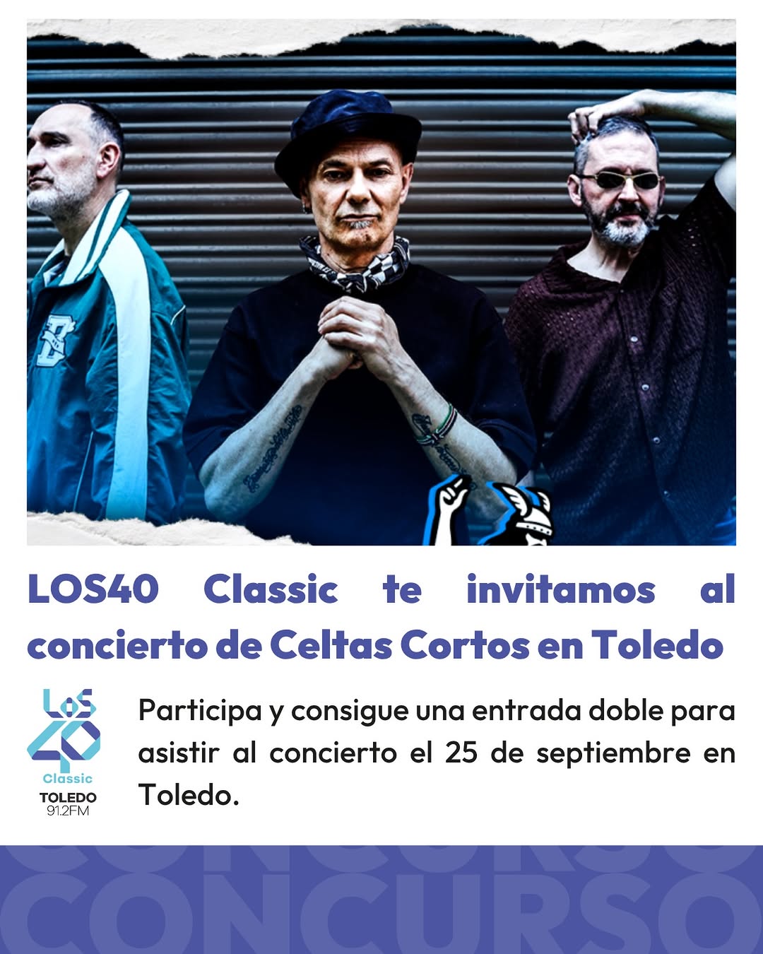 Imagen de 🎤🔥 TOLEDO… ¿TE VIENES A VER A @celtascortos ? 🔥�