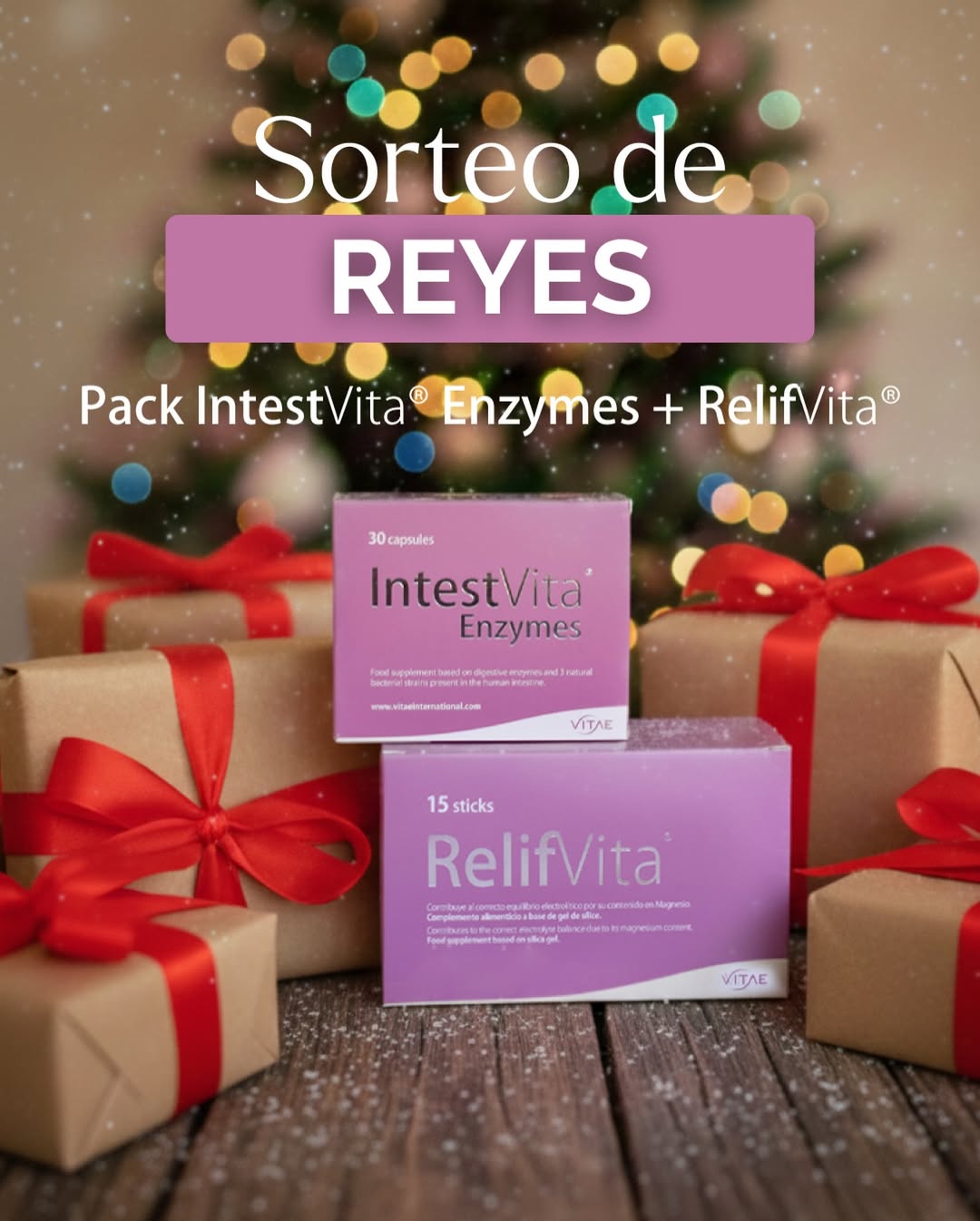 Imagen de ¡SORTEO REYES VITAE!👑 Gana un pack para el bienestar dig