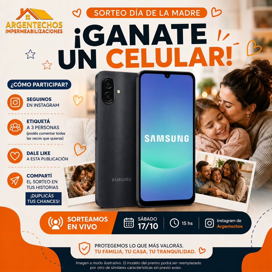 Imagen de 🎉📱 SORTEO DÍA DE LA MADRE! 🧡

Un celular guarda mi