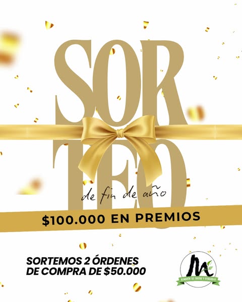 Imagen de ¡ÚLTIMO SORTEO DEL AÑO! 🥂✨

Sorteamos dos órdenes d