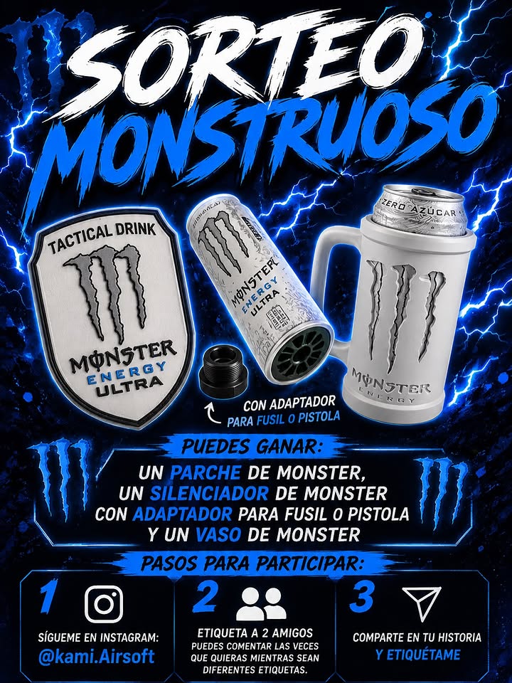 Imagen de 🎃⚡ ¡SORTEO MONSTRUOSO! ⚡🎃

¿Quieres llevarte est