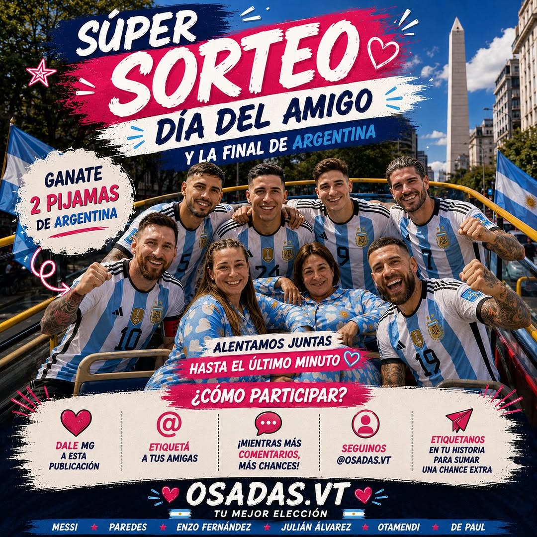 Imagen de 🇦🇷💙 ¡LLEGÓ EL SÚPER SORTEO DE OSADAS! 💙🇦�