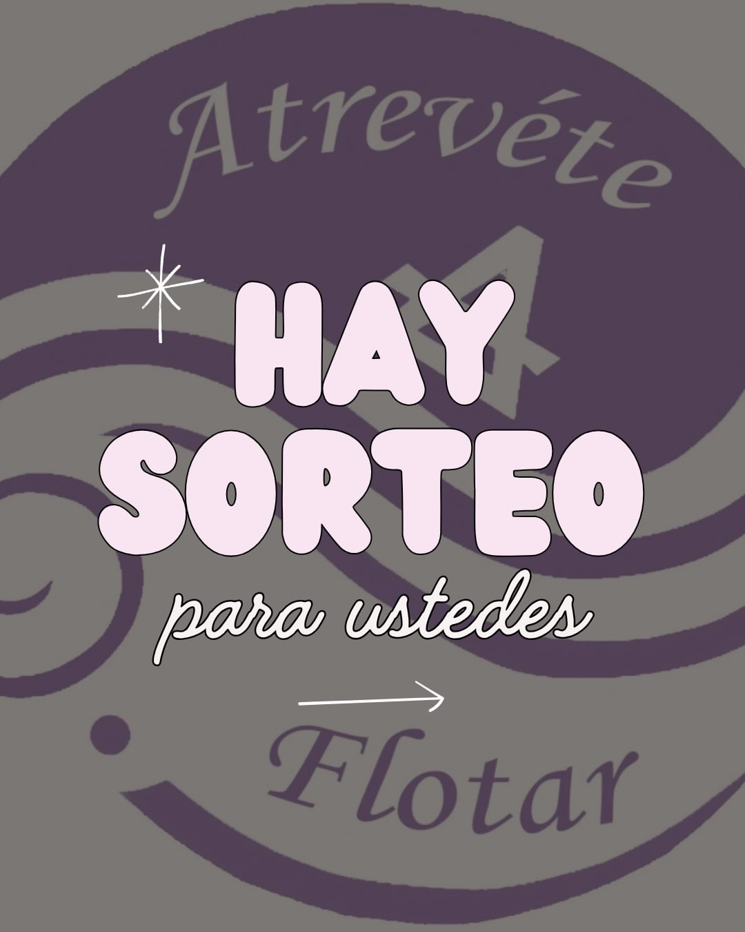 Imagen de 💜✨ ¡SORTEO EN ATREVÉTE A FLOTAR! ✨💜

🥇 1° pr