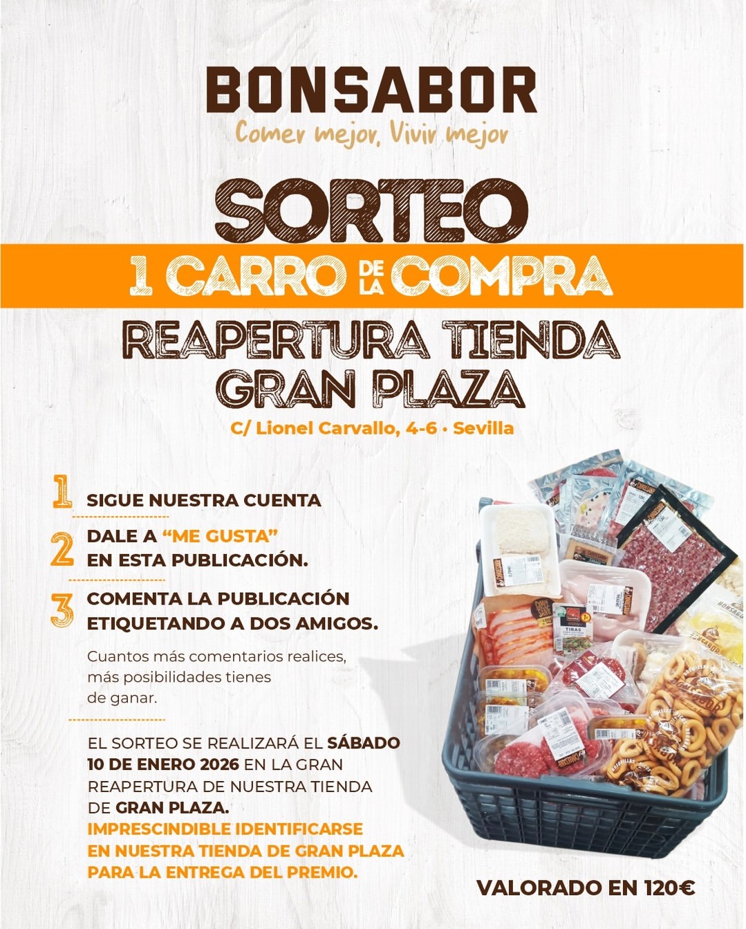 Imagen de ‼️Participa en el sorteo de un carro de la compra‼️
