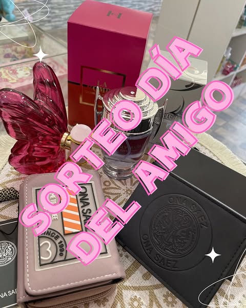 Imagen de SORTEO DÍA DEL AMIGO 🎉

🎁 Premio:
💃 Combo Mujer: p