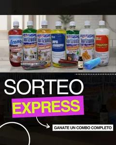 Imagen de 🎉 ¡SORTEO EXPRESS! 🎉
Participá y ganate un combo sup