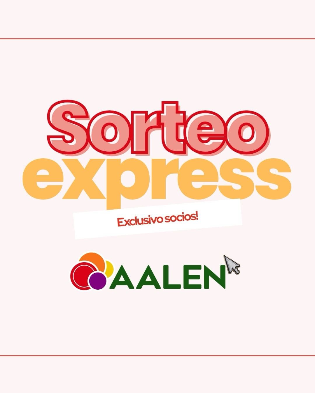 Imagen de ✨ ¡SORTEO ESPECIAL AALEN EXCLUSIVO SOCIOS! ✨

Desde AAL