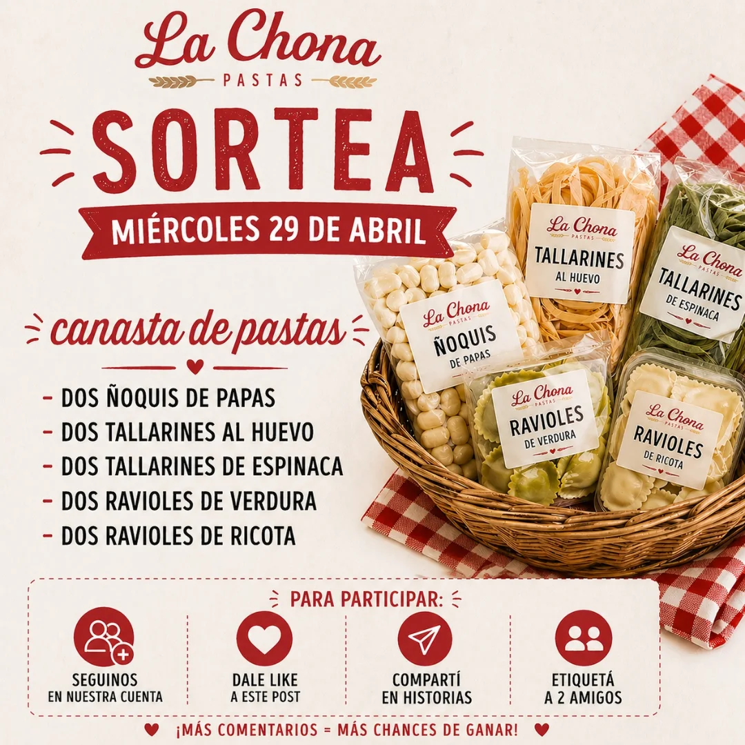 Imagen de ✨ SORTEO LA CHONA ✨
Porque no hay nada mejor que unas bu