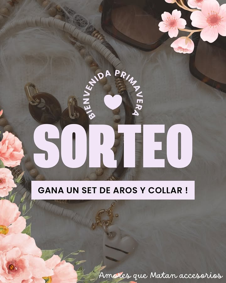 Imagen de Sorteo !!!! Para recibir a la primavera con nuestros accesor