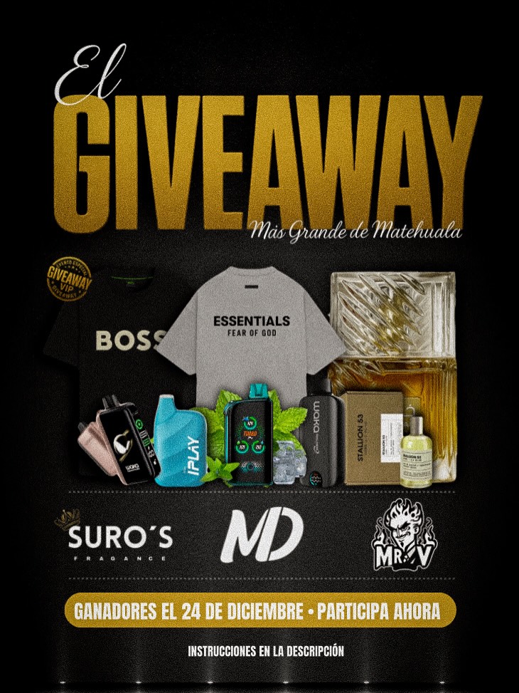 Imagen de 🎁🔥 EL GIVEAWAY MÁS GRANDE DE MATEHUALA 🔥🎁

Más