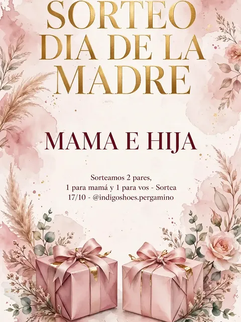 Imagen de 💖 SORTEO DÍA DE LA MADRE - MAMÁ E HIJA 💖

En @indigo