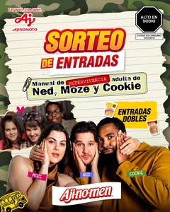 Imagen de ¡Aji-no-men® te lleva a Manual de Supervivencia Adulta de 