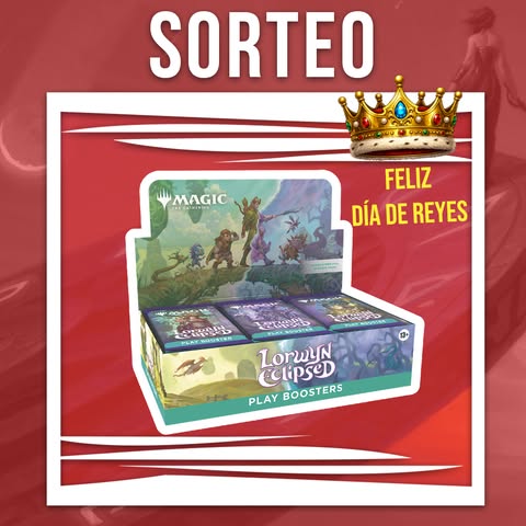 Imagen de ⚠️ ¡SORTEO! ⚠️

¡Feliz día de Reyes! 🎁 Justo h