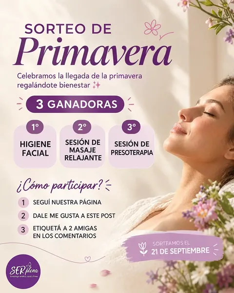 Imagen de Llegó la primavera y en Ser Plena queremos celebrarla con v