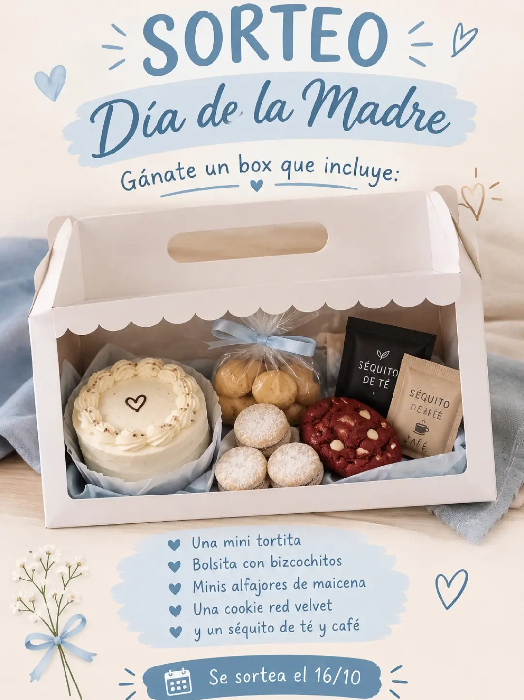 Imagen de SORTEO DIA DE LA MADRE!🤍🌸

Como participar? Super fác