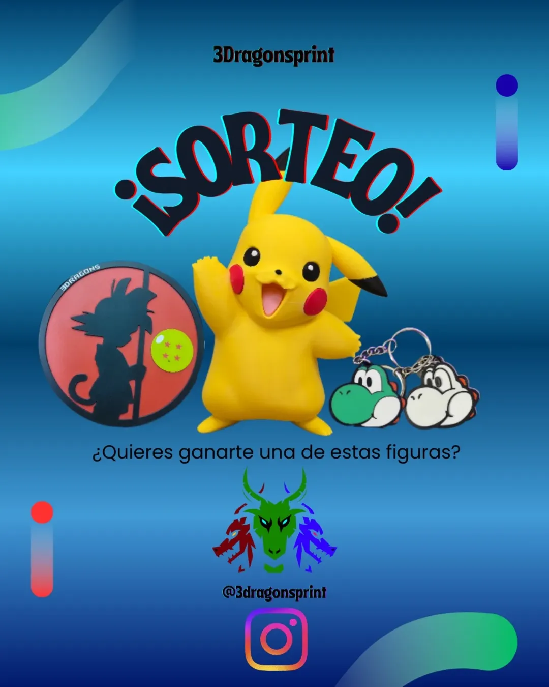 Imagen de ¡SORTEO DE LANZAMIENTO EN 3DRAGONSPRINT! 🐉🔥

¿Quiere