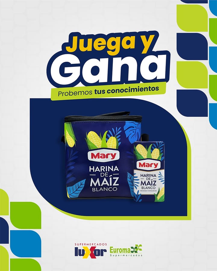 Imagen de ¡Juega y Gana! con supermercados Luxor y Euromaxx!✅✨#49
