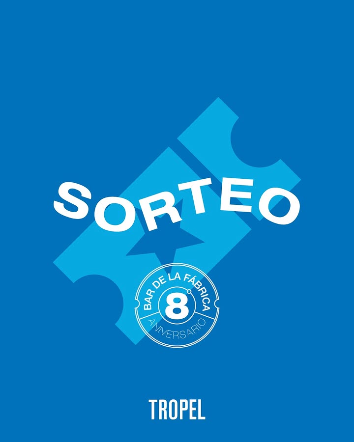Imagen de 🎟️¡SORTEO! Festejamos nuestro 8vo Aniversario en el Ba