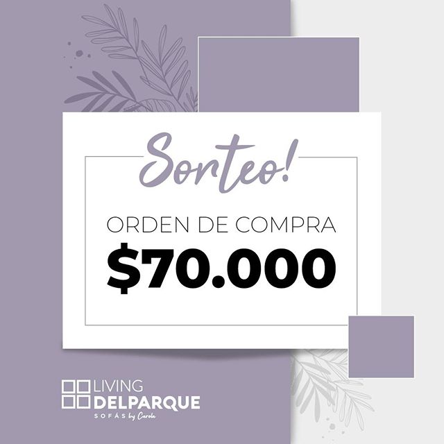 Imagen de Sorteo Instagram de Living del parque