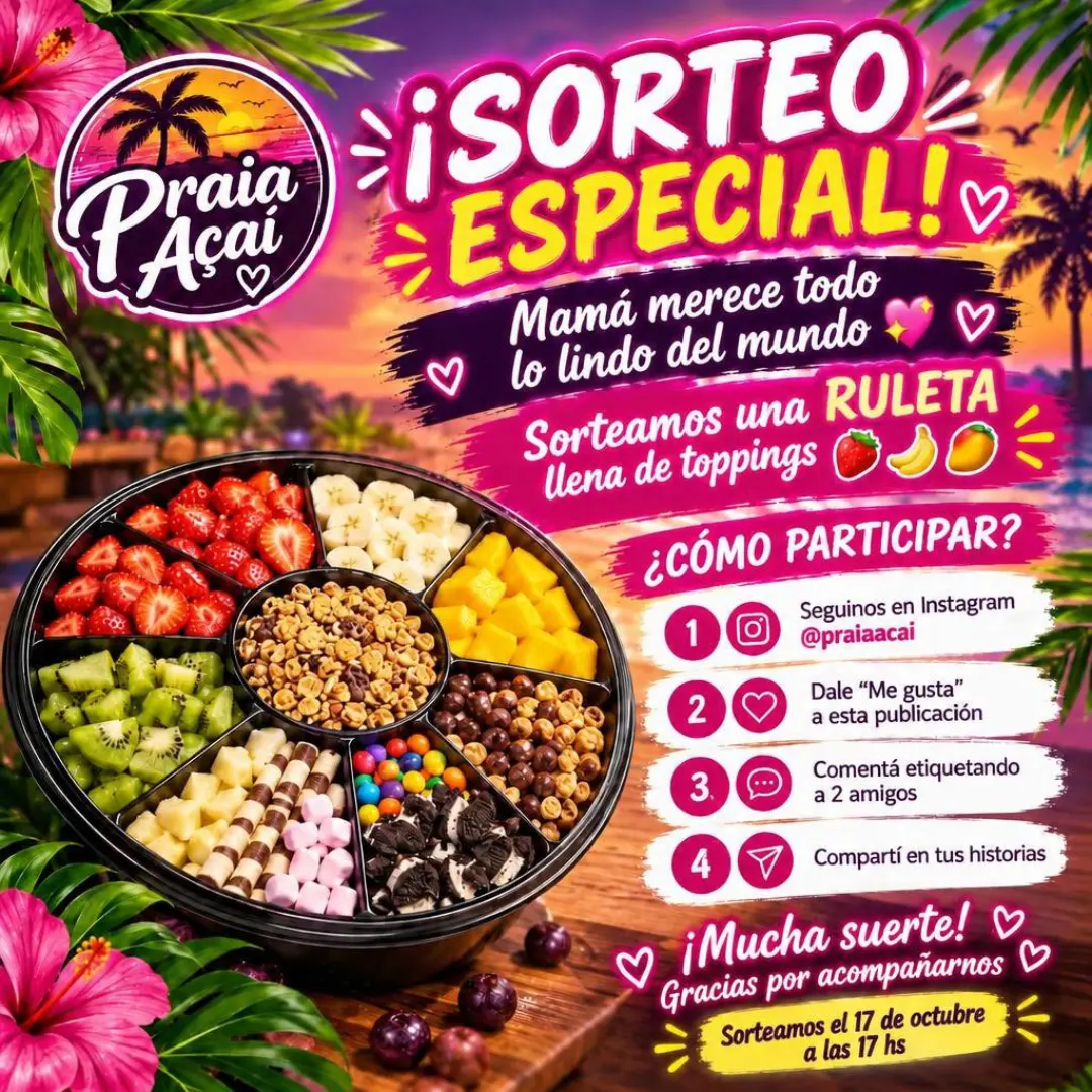 Imagen de 💐💜 ¡SORTEO ESPECIAL DÍA DE LA MADRE! 💜💐

¡Que