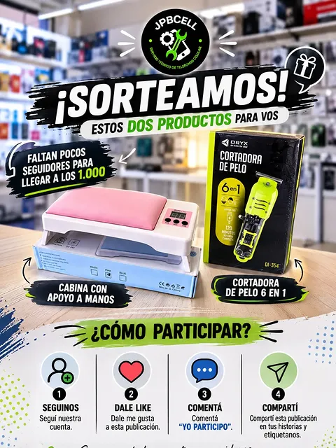 Imagen de 🎉 ¿CÓMO PARTICIPAR DEL SORTEO? 🎉
1️⃣ Seguí a JP