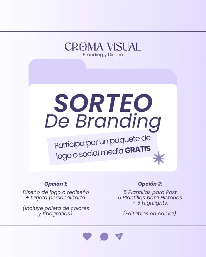Imagen de ¡SORTEO DE BRANDING!✨️ Queremos que tu proyecto brille 