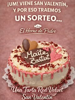 Imagen de 💕 SORTEO DE SAN VALENTÍN 💕

🏆 Tarta Red Velvet de 