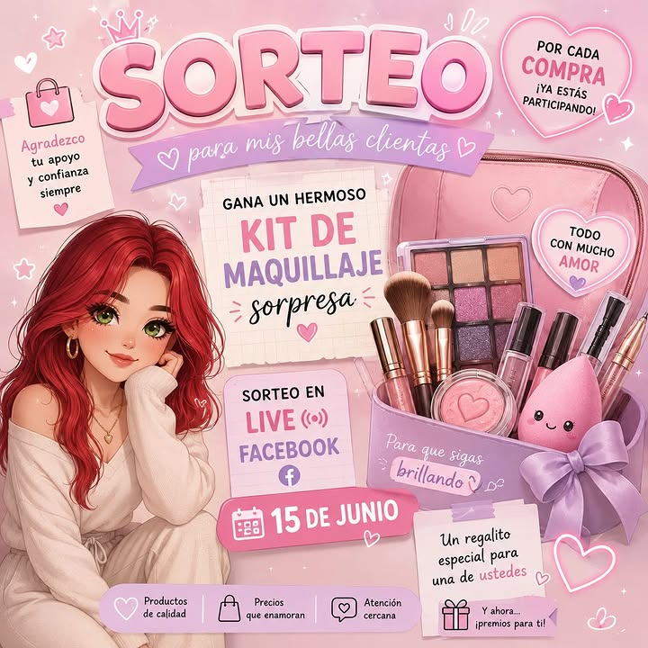 Imagen de 🎀✨ SORTEO ESPECIAL PARA MIS CLIENTAS ✨🎀

Quise reg
