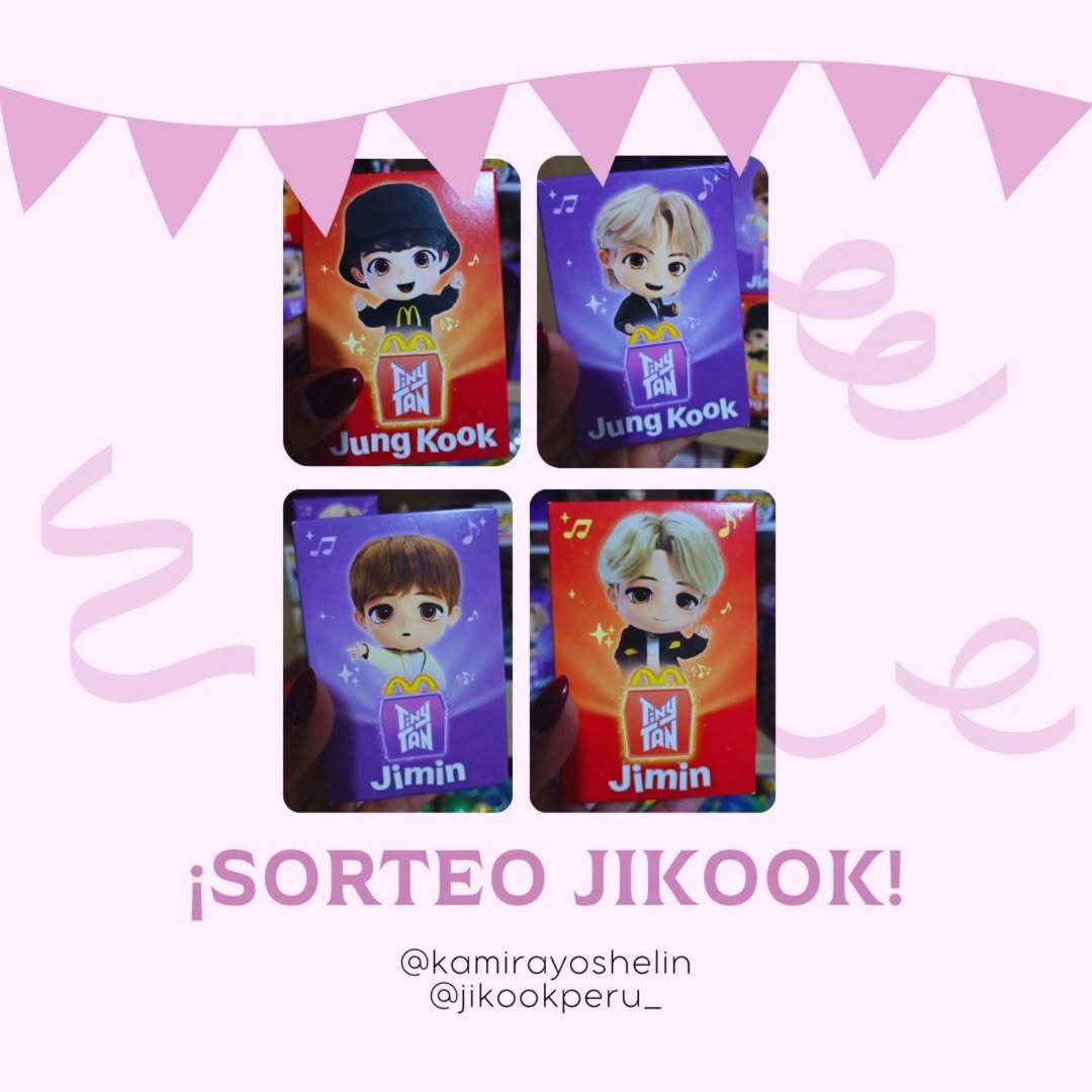 Imagen de SORTEO Jikook! 🐥🐰💕 Para cerrar el año también le 